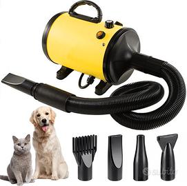 Soffiatore per Cani, Asciugacapelli per Cani 2800W