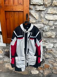 Giacca da moto taglia L  + pantaloni taglia 50