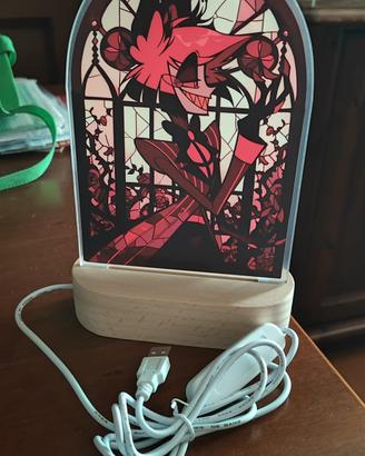Lampada Hazbin Hotel - Alastor