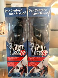 Microfoni CantaTu NUOVI MAI USATI