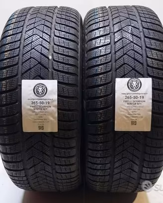 2 gomme 265 50 19 pirelli a35522