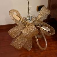 lampadario in vetro di Murano, pari a nuovo