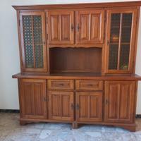 mobile classico da sala  in noce massello