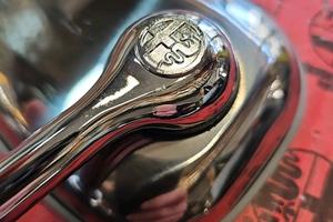 specchi retrovisori cromati Alfa Romeo 