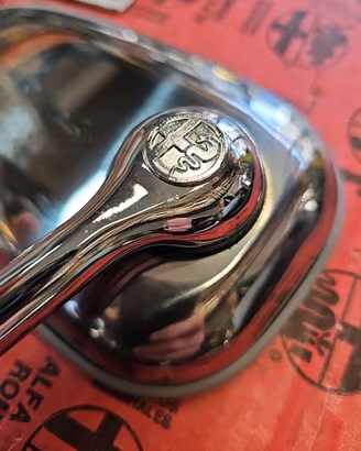 specchi retrovisori cromati Alfa Romeo 