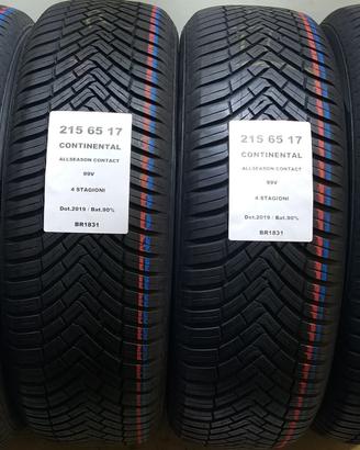 4 GOMME 215 65 17 CONTINENTAL BR1831