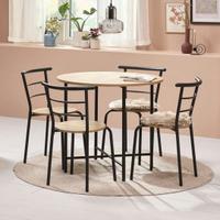 tavolo tondo e 4 sedie 