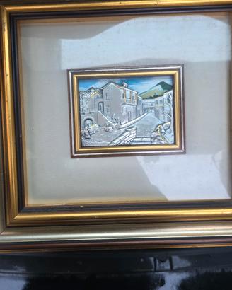 Quadro in Argento 925 GISCA con Cornice – Vintagee