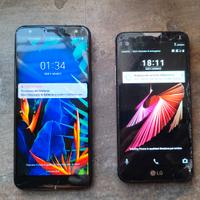 2 Smartphone LG K40 + LG X Screen Funzionanti 