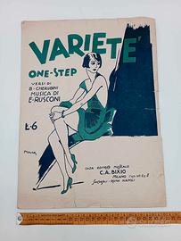 Spartito Musicale Variete' Cherubini Anni ‘20