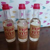 3 bottigliette mignon Ramazzotti fior di vite