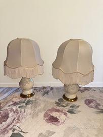 Coppia di lampade