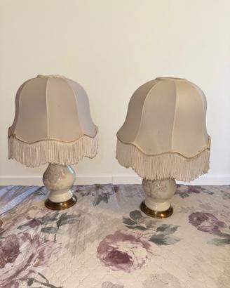 Coppia di lampade
