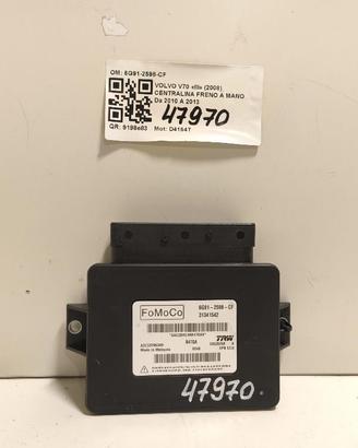 CENTRALINA FRENO STAZIONAMENTO VOLVO V70 3° Serie