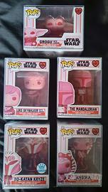 Funko Pop - The Mandalorian, set San Valentino