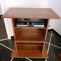 mobile porta TV con ruote 74 x 45 x 91 cm