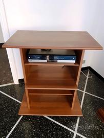 mobile porta TV con ruote 74 x 45 x 91 cm