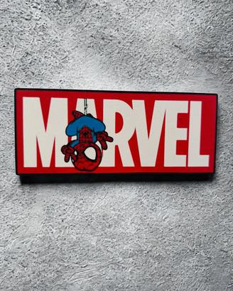 Marvel Spider-man lampada