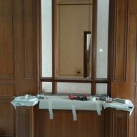 Mobile da arredo legno e vetro