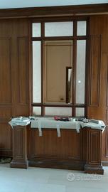 Mobile da arredo legno e vetro