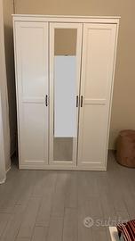 SONGESAND Guardaroba, ikea bianco, 120x60x191 cm