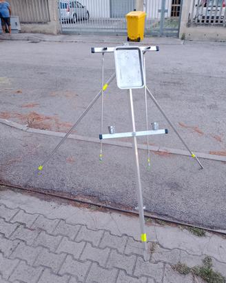 3 piedi telescopico porta canne 