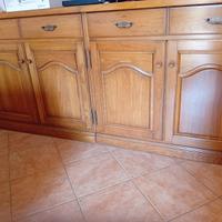 soggiorno rustico/classico  in rovere