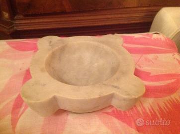 Mortaio marmo bianco Carrara inizio '900