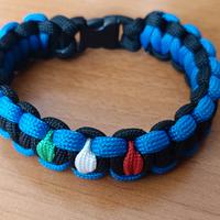 Bracciale paracord Inter 2024