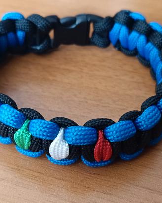 Bracciale paracord Inter 2024