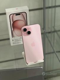 iPhone 15 128GB Rosa-Batteria 90% Originale Apple