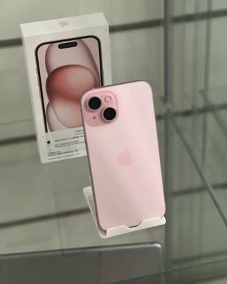 iPhone 15 128GB Rosa-Batteria 90% Originale Apple