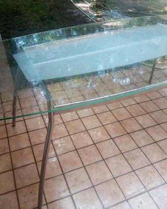 Tavolo da soggiorno/cucina in vetro