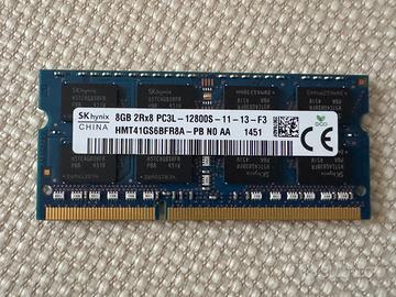 Banchi RAM Hynix 8GB 2Rx8 PC3L 12800S