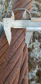 3 Fune di acciaio 11 m