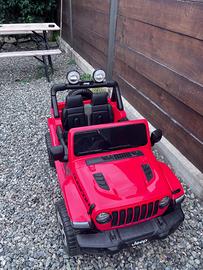 Jeep Wrangler Rubicon macchina elettrica bambini