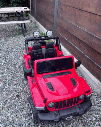 Jeep Wrangler Rubicon macchina elettrica bambini