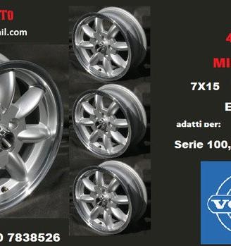 Cerchi minilite 7x15 5x108 et20 volvo