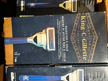 Gillette King.C Lamette RASOI e TESTINE RIAMBIO
