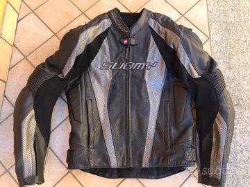 Tuta moto Suomy taglia M pelle