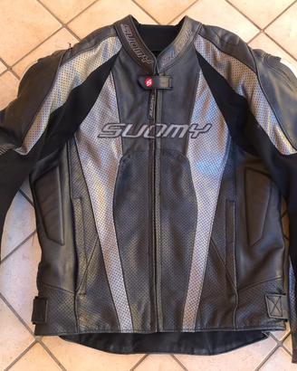 Tuta moto Suomy taglia M pelle