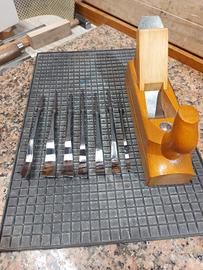 Pialla + sgorbie scultura e liuteria 