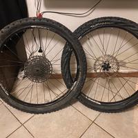 Ruote mtb Sun Ringlé con pneumatici taipan Koloss