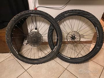 Ruote mtb Sun Ringlé con pneumatici taipan Koloss