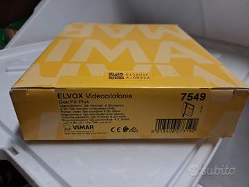 videocitofono Elvox 7549
