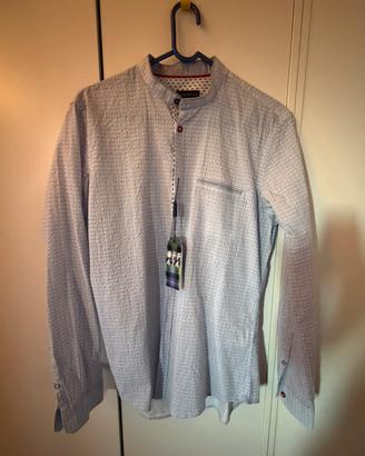 Camicia uomo collo coreano – nuova con cartellino