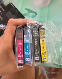 Set 4 Cartucce Compatibili Epson 604XL