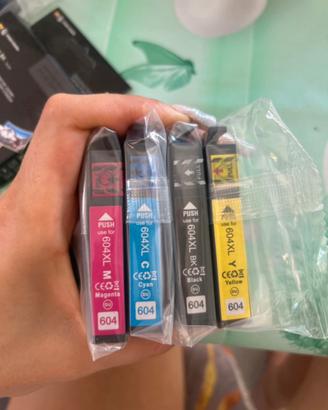 Set 4 Cartucce Compatibili Epson 604XL