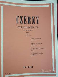 Czerny Studi scelti volume 1, 2 e 3