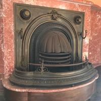 Camino in ottone e ghisa